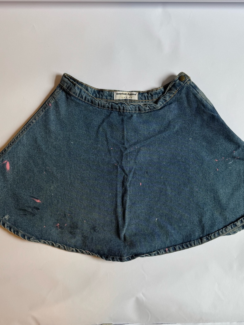 American Apparel Vintage Blue Denim Skirt Women’s Size Medium